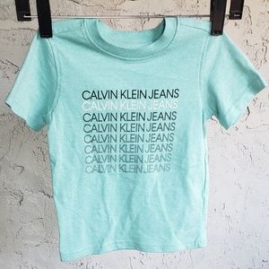 NWOT Calvin Klein Jeans for kid, size 3T, Green.